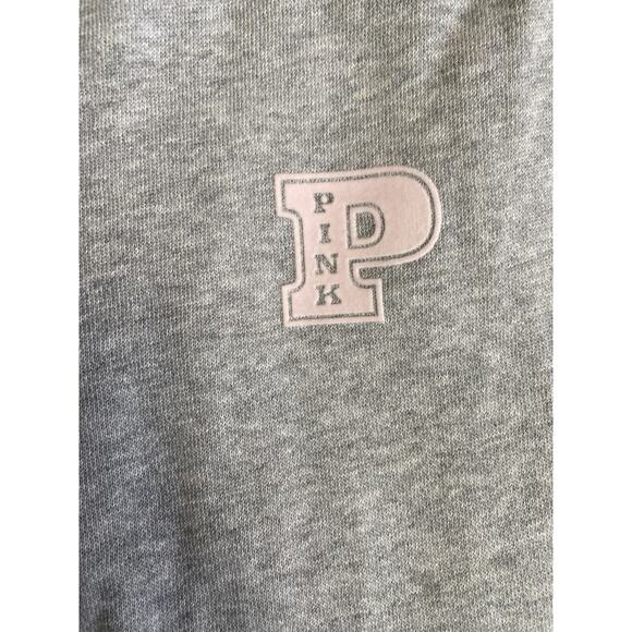 Victorias Secret Pants Size XS NEW Heather Gray Casual Athleisure Fleece Sweats - Picture 11 of 12